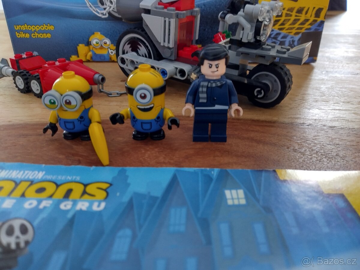 LEGO Minions 75549 Divoká honička na motorce