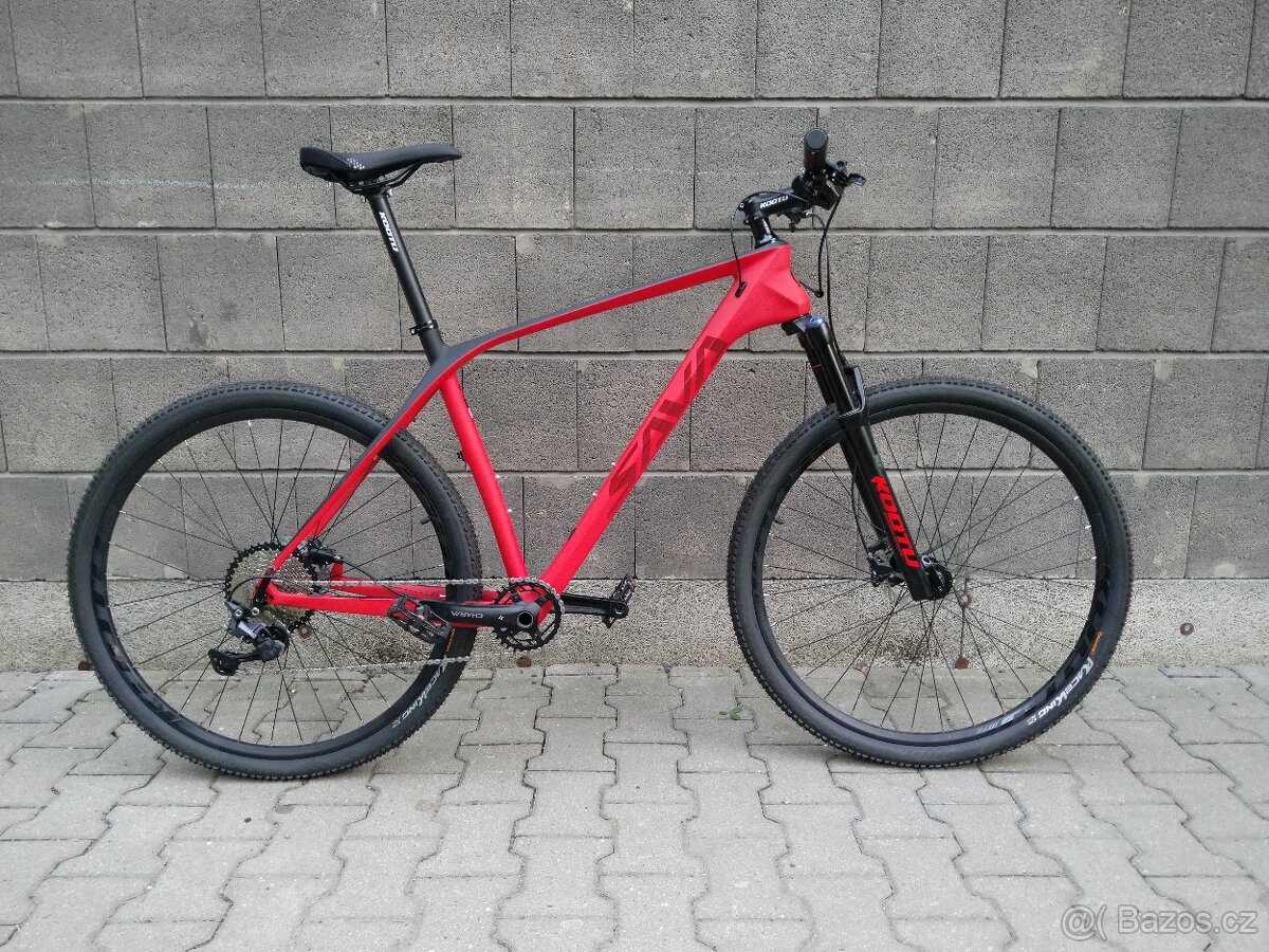 Sava Fjoll 4.0, vel. XL/21, kola 29", carbon rám, rozbaleno