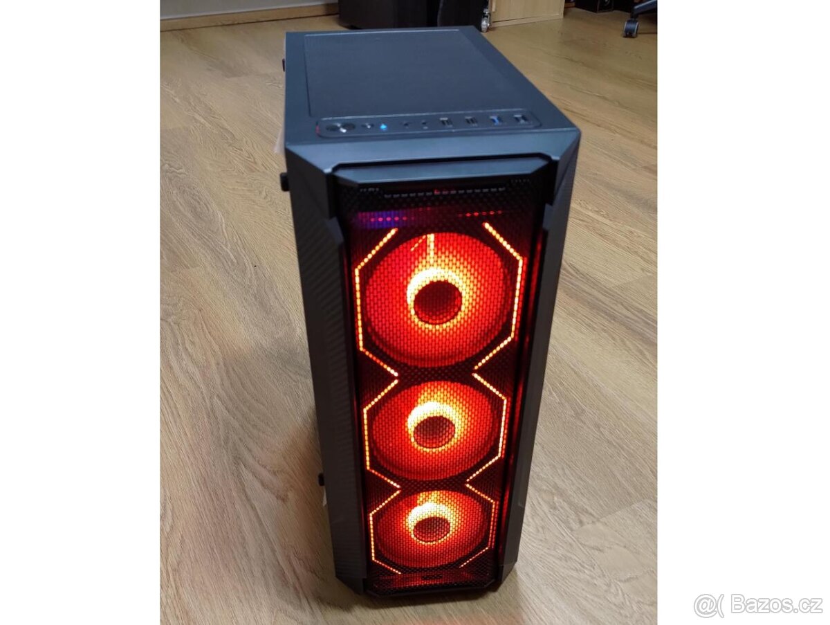 PRODANO -  Herní PC | AMD Ryzen 5 5500, RX 6600, 32GB, 1.5TB
