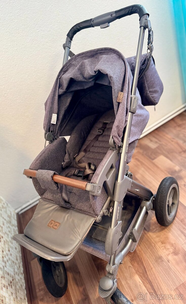 Kočárek ABC Design trojkombinace s Cybex - perfektni stav