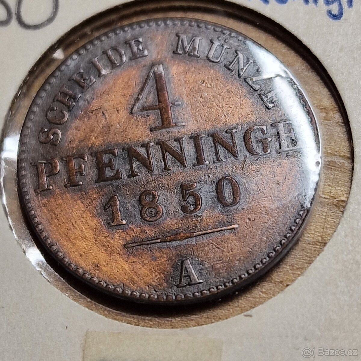 4 pfennig 1850 A (Berlín)