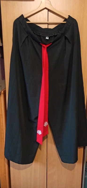 Kalhoty v tradičním japonském stylu Hakama 3XL