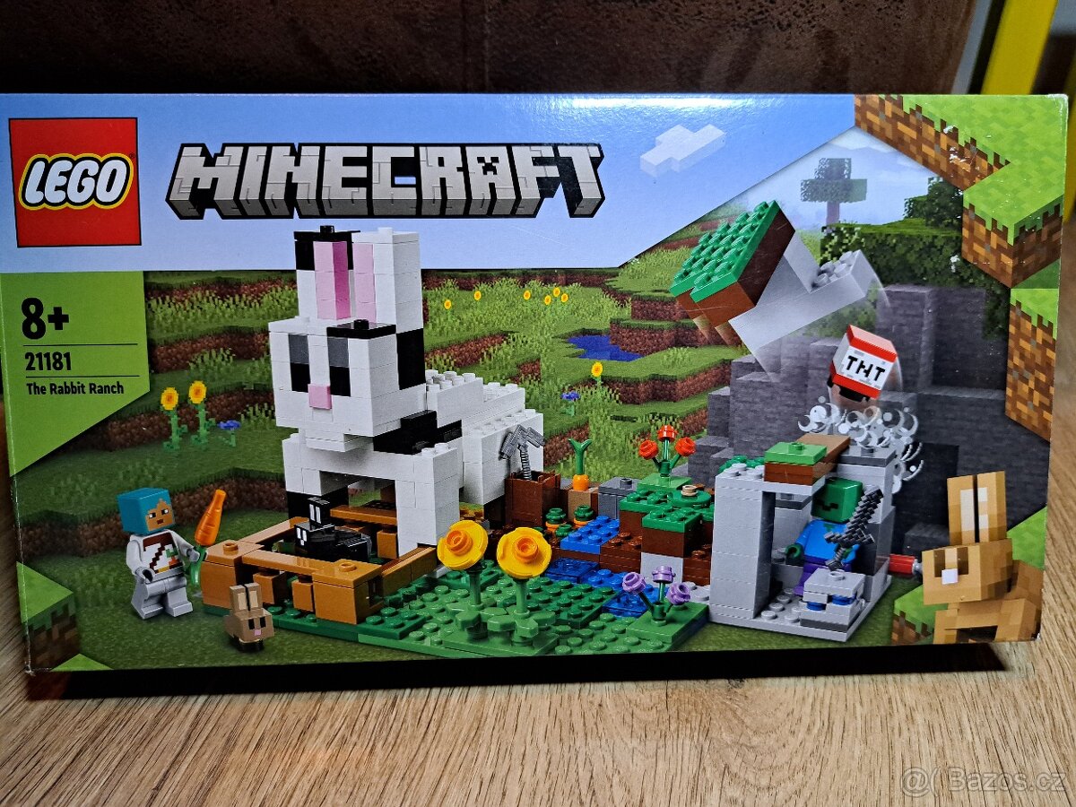 Lego Minecraft 21181 Králičí ranč