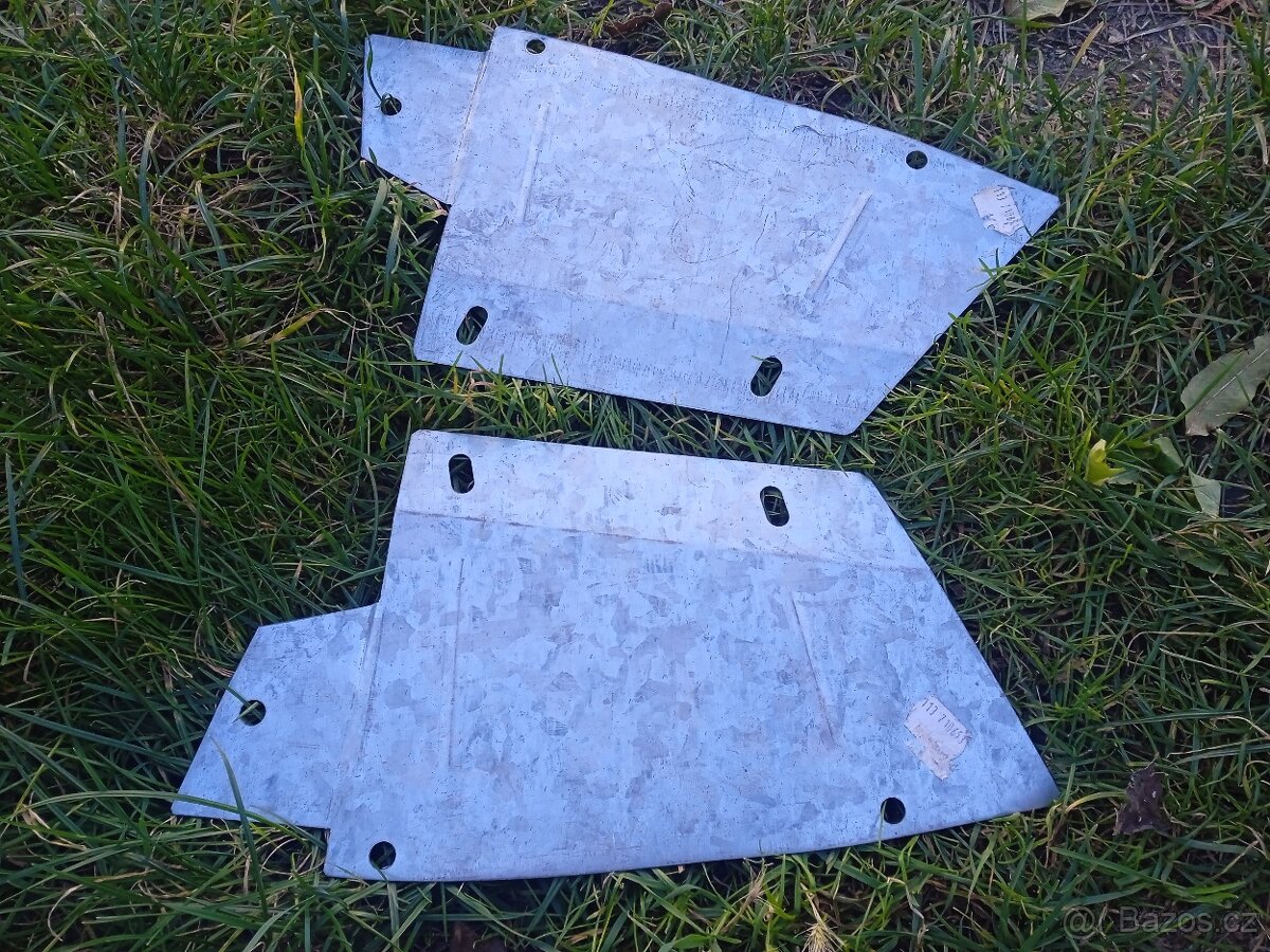 Plechy motoru Škoda 105,120