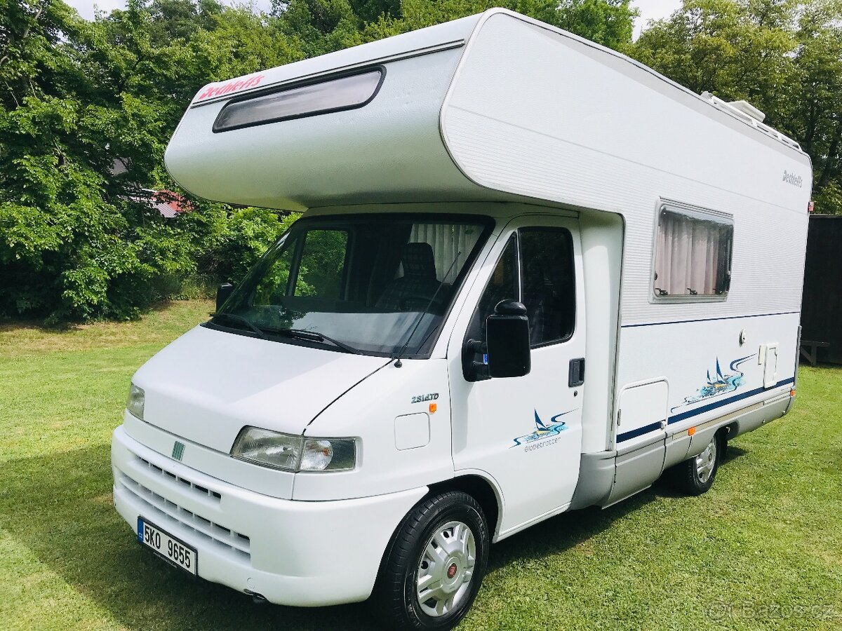 Fiat Ducato 2.8 TDi 90 kW r.v.1999 Dethleffs PĚKNÝ-TAŽNÉ