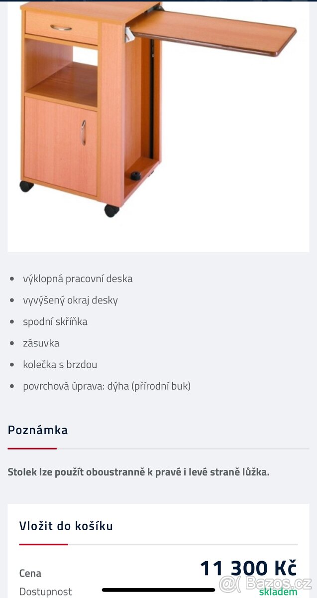 Jídelní stolek