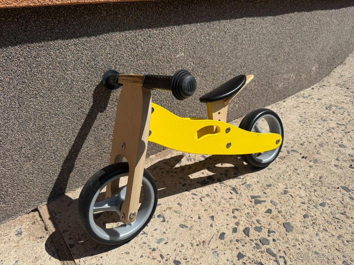 Odrážedlo dřevěnné 6"
