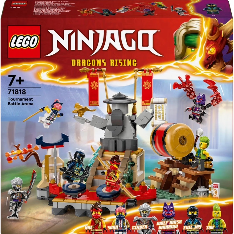 NOVÉ LEGO® NINJAGO 71818 Turnajová bitevní aréna