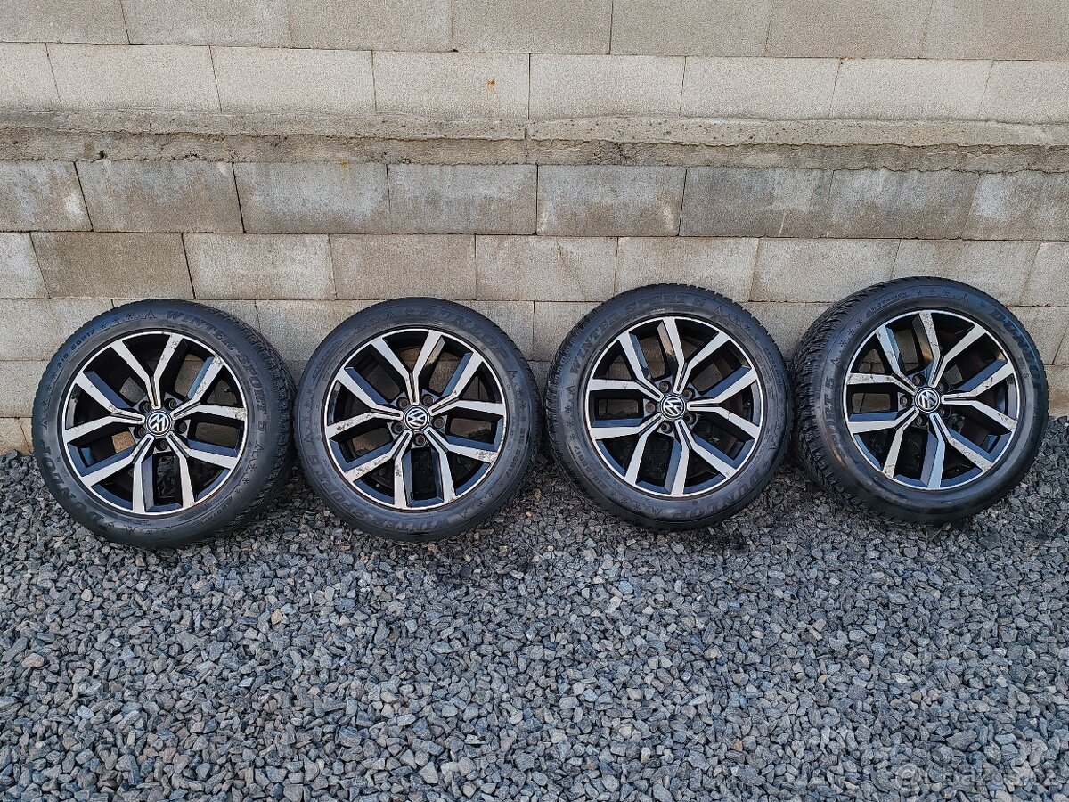 Alu kola Volkswagen 5x112 R17 215/55 R17