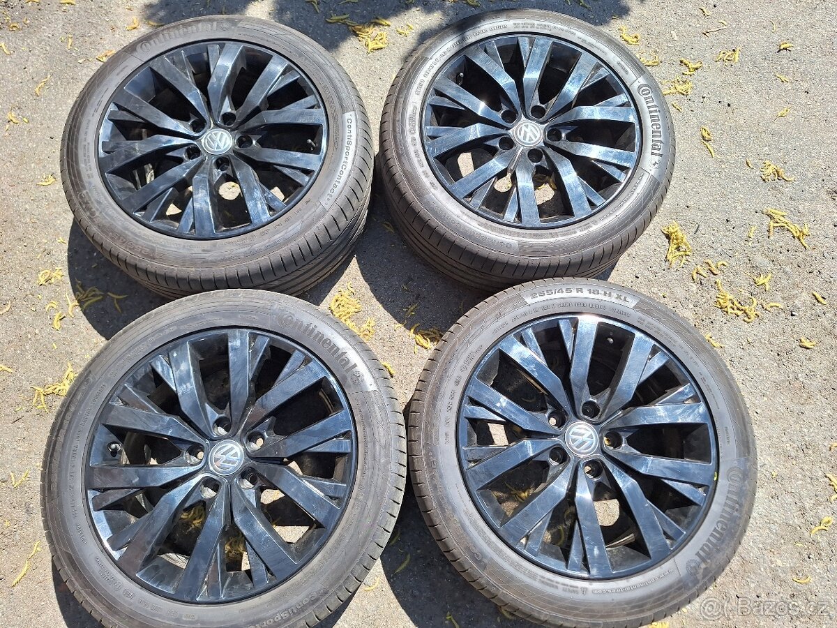Prodám origo alu kola vw Multivan Caravela 5x120 r18