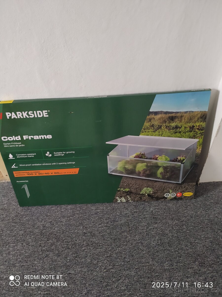 Pařeniště Lidl nové zabalené