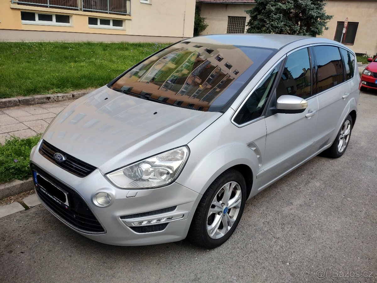 FORD S-MAX 2.2 TDCI, 7 míst, manual 6 st.