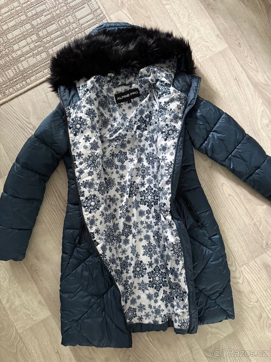 Damska nova zimni bunda vlocky alpine pro S