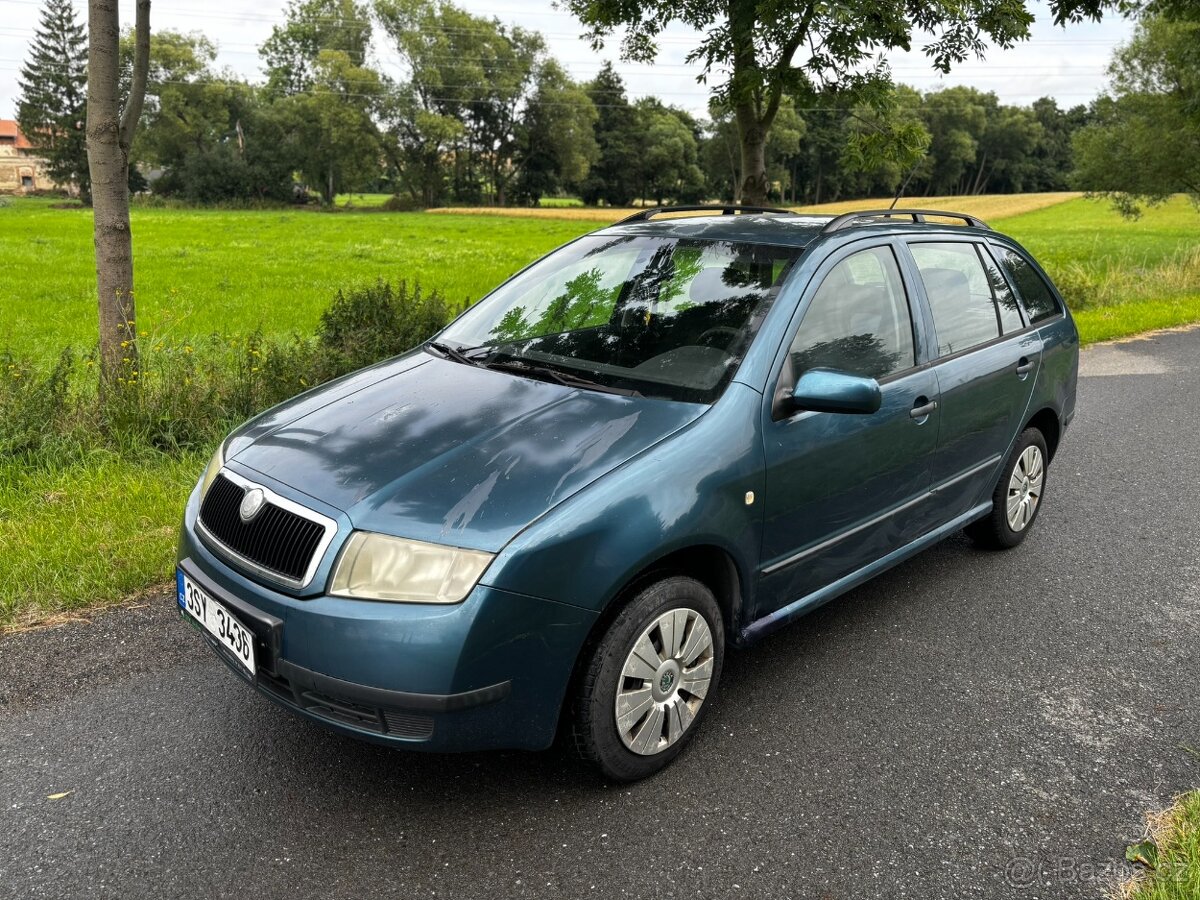 Škoda Fabia 1 1.4TDi 55kW, Kombi, Klima