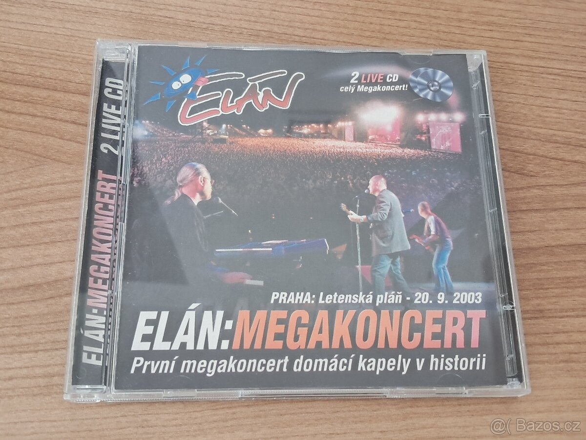 ELÁN MEGAKONCERT Praha Letenská pláň 20.9.2003