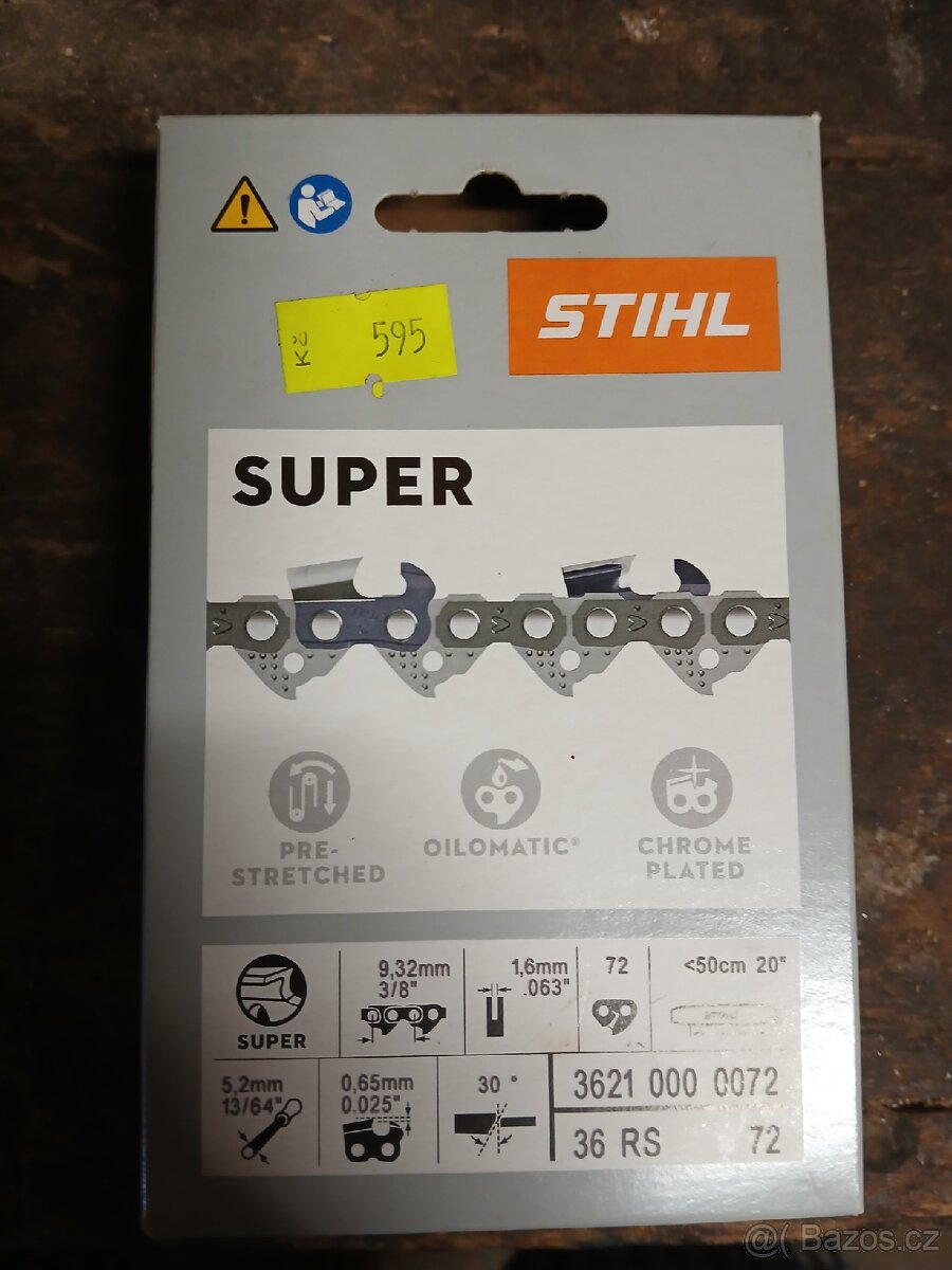 Prodám pilové řetězy stihl nové