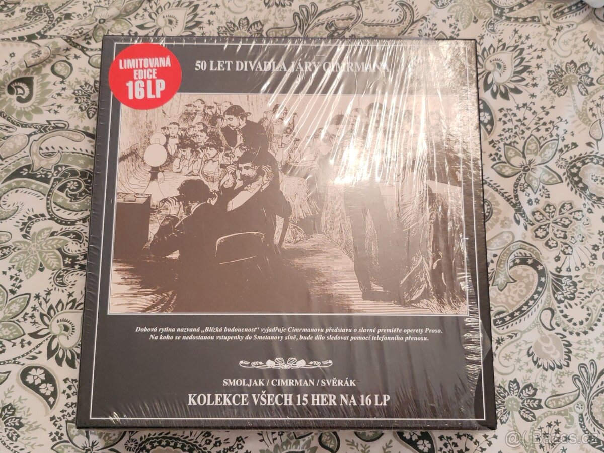 16 LP KOLEKCE DIVADLA JÁRY CIMRMANA