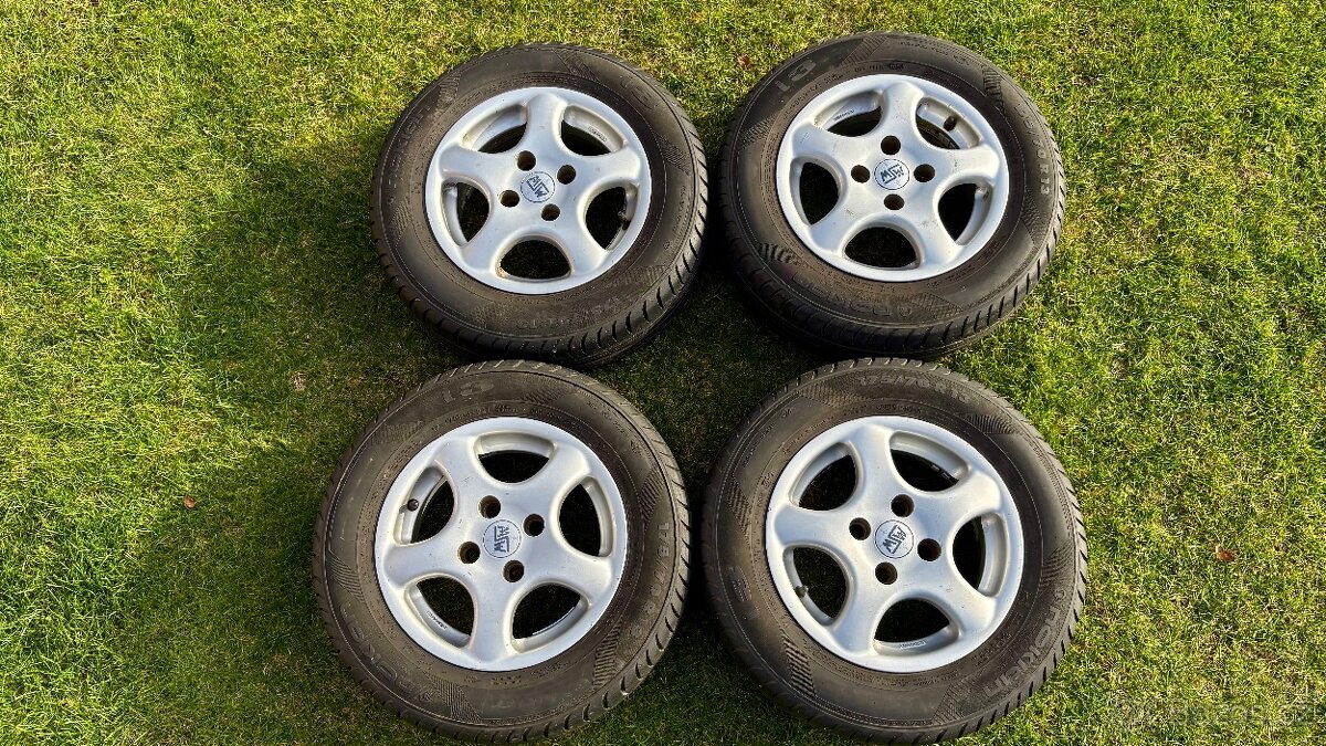 ALU kola 4x100 R13 + Nokian 175/70 R13 ( letní )