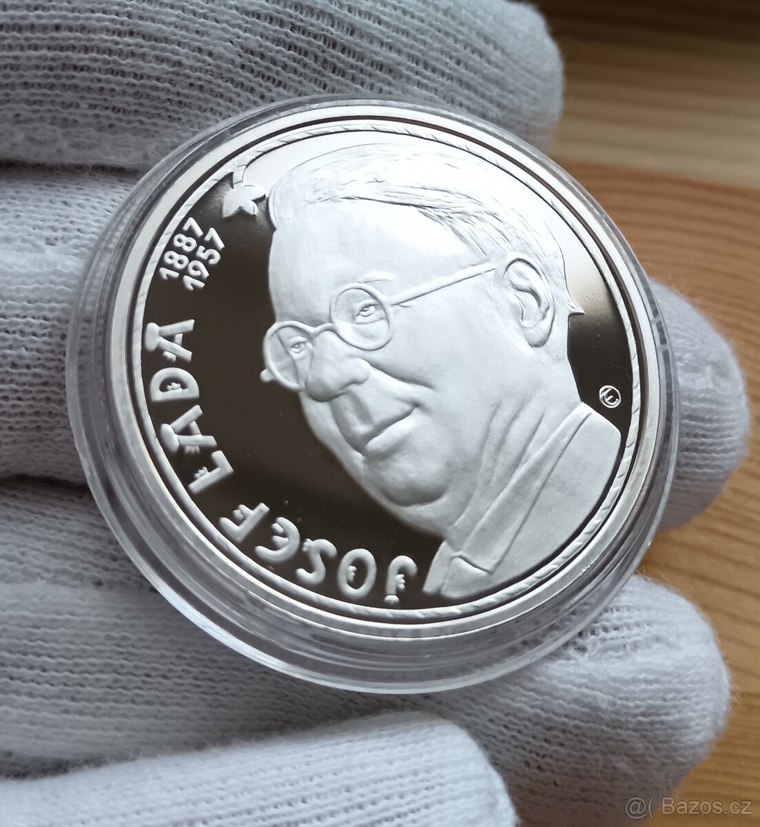 AG medaile 1oz Josef Lada etue,certifikát