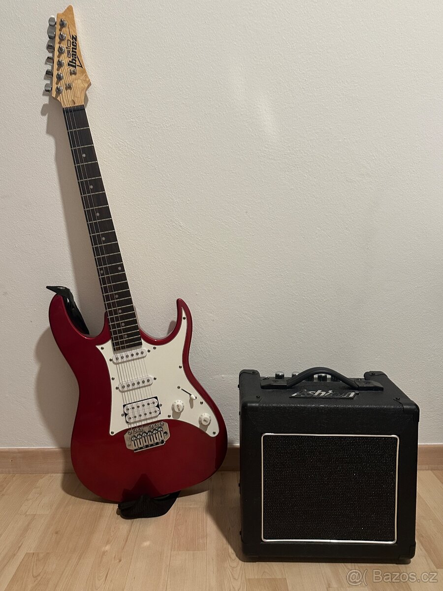 Elektrická kytara Ibanez Gio + kombo Ashton