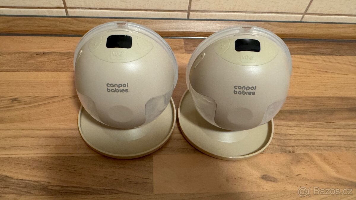 Dvojitá elektrická odsávačka mléka do podprsenky