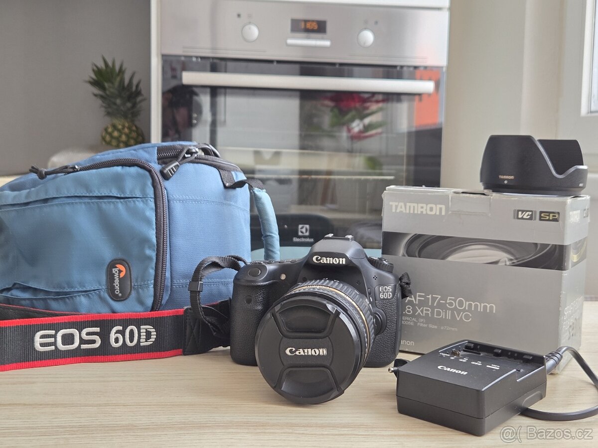 Canon EOS 60D + Tamron 17-50/2,8 VC XR Di II