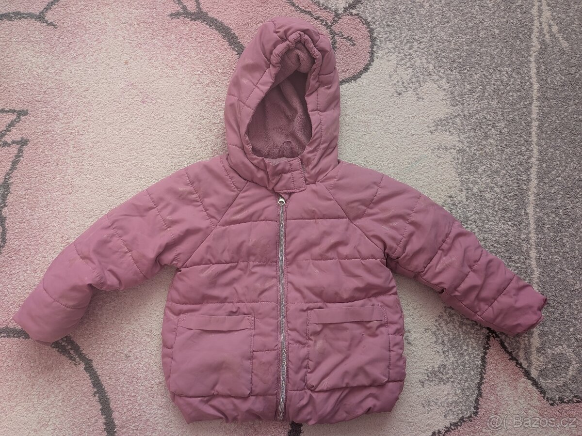 Teplá bundička 98-104