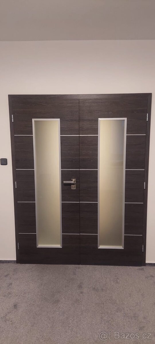 Dvere dvoukridle s oblozky