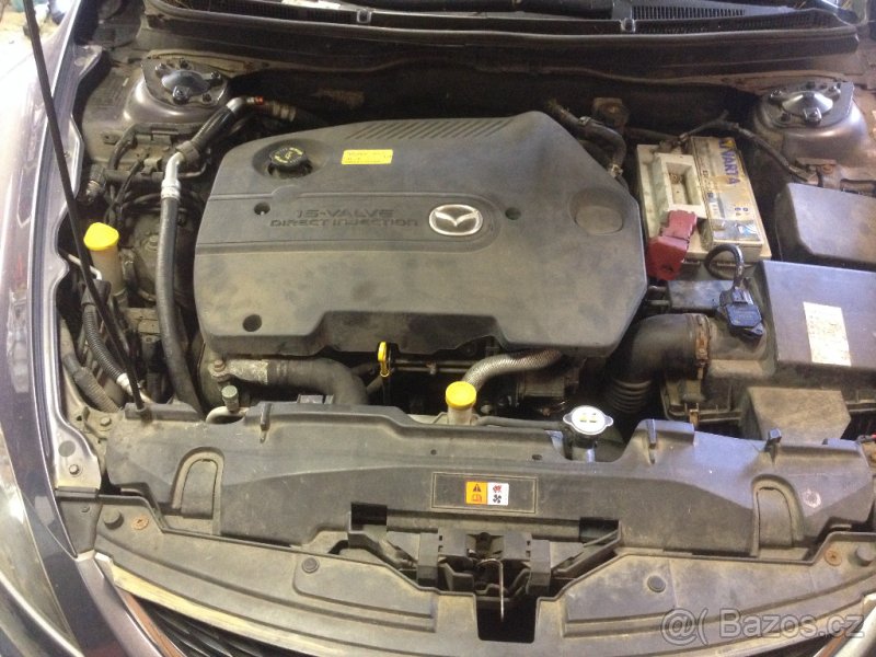 díly motoru mazda  6  2,0 D - RF7J,  2,2 D R2AA