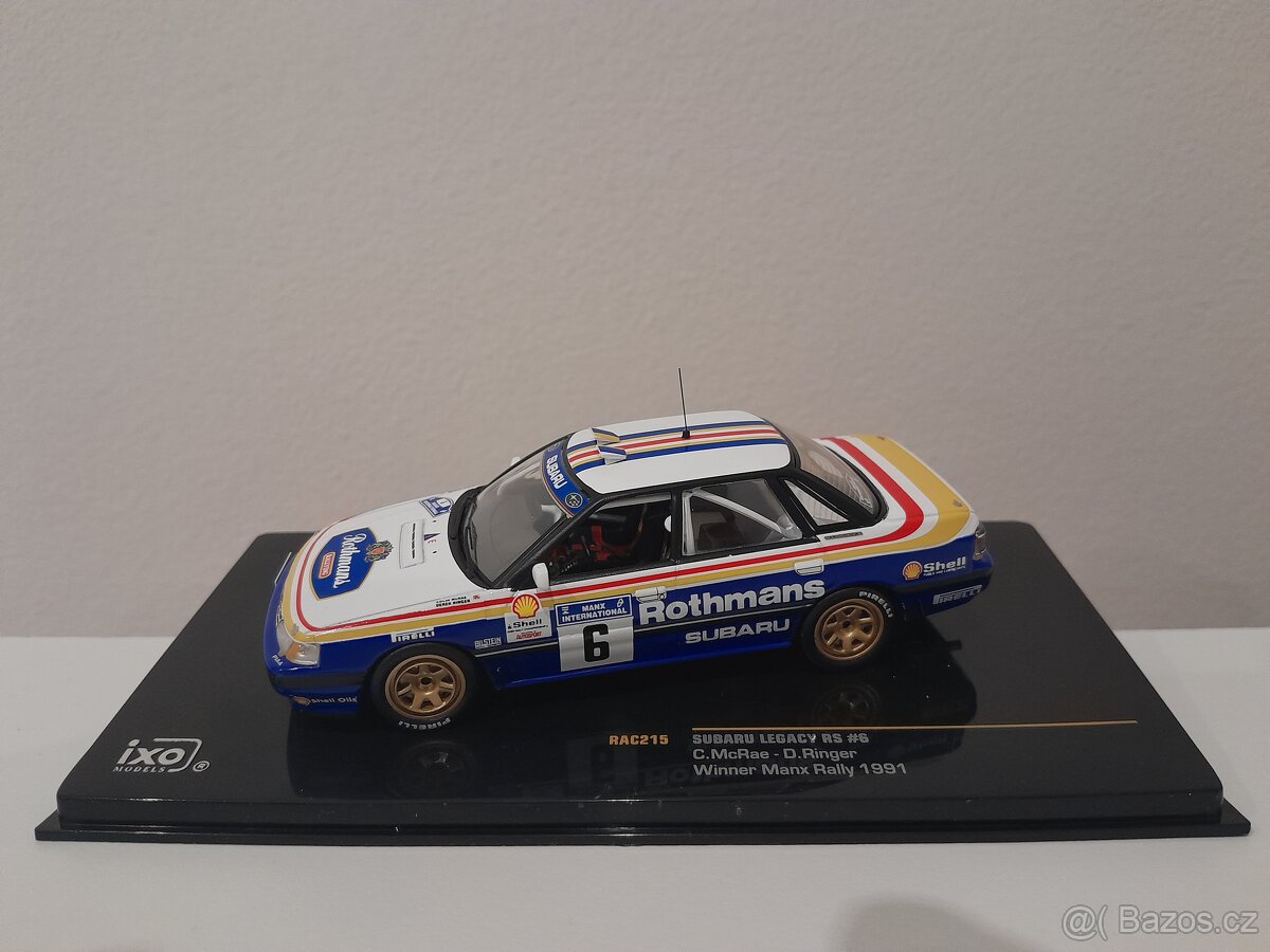 model SUBARU LEGACY RS/IXO RAC215 rarita