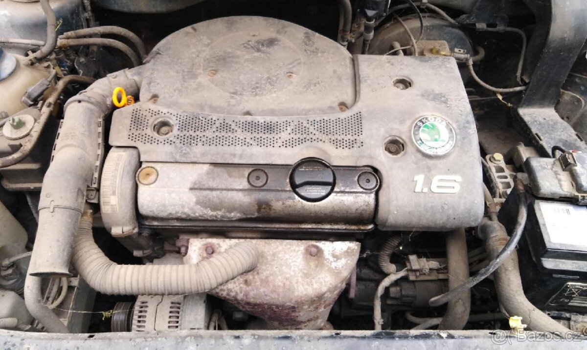 MOTOR ŠKODA OCTAVIA 1,6 55KW CENA 6000KČ