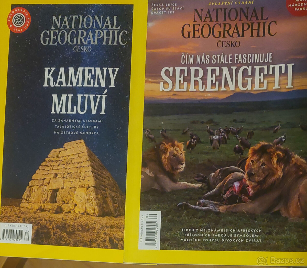 National Geographic jednotliva cisla