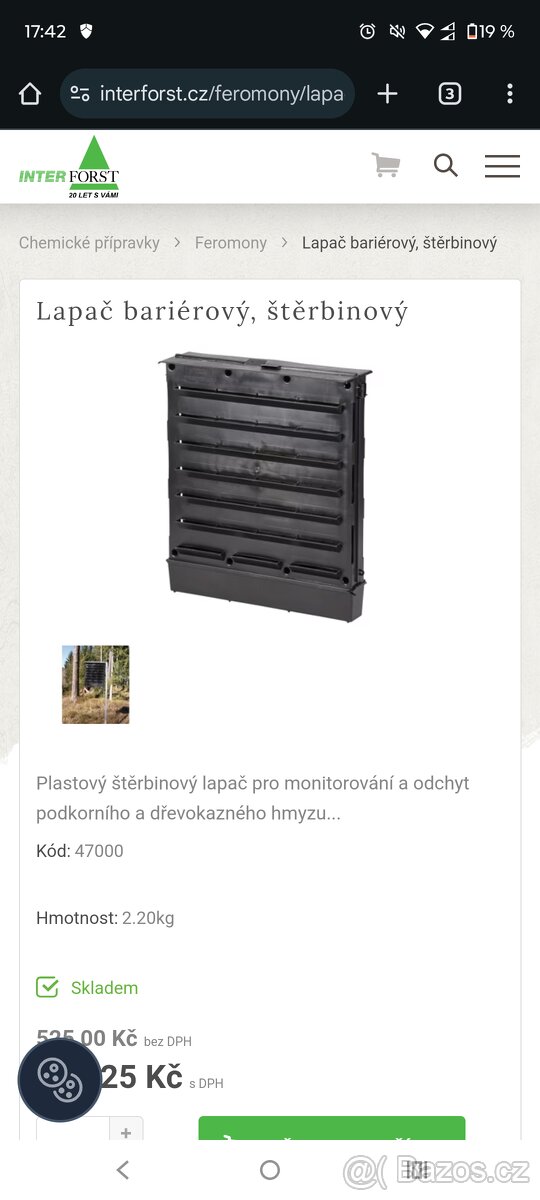 Lapače kůrovec