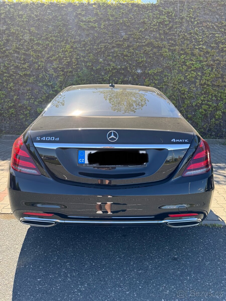 Mercedes S 400D AMG, 4MATIC, 11/2019, W222, DPH, max výbava