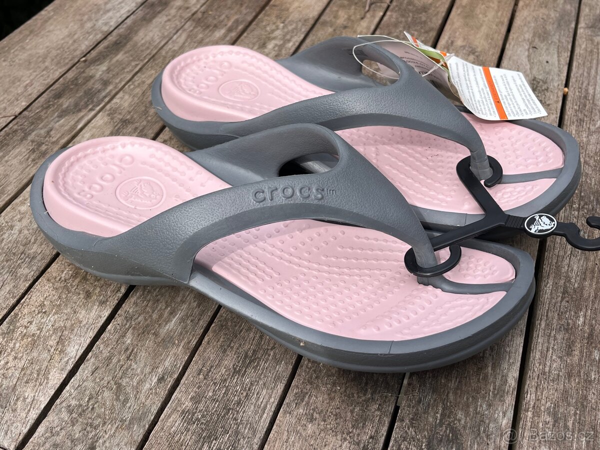 Crocs žabky Athens II flip vel. W8 (EUR 38/39)