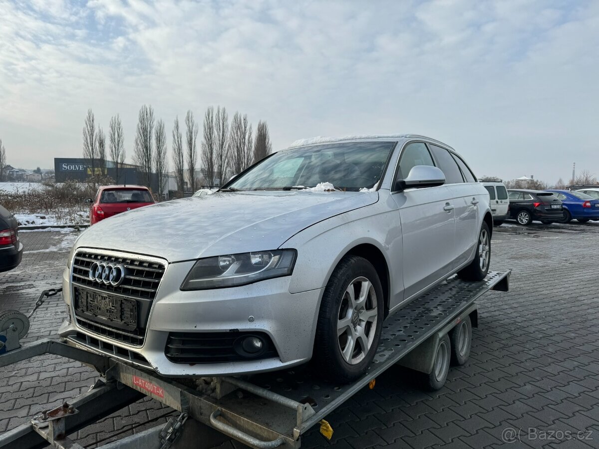 Audi A4 B8 2008 2.0 TDI 143PS NA NÁHRADNÍ DÍLY LX7W