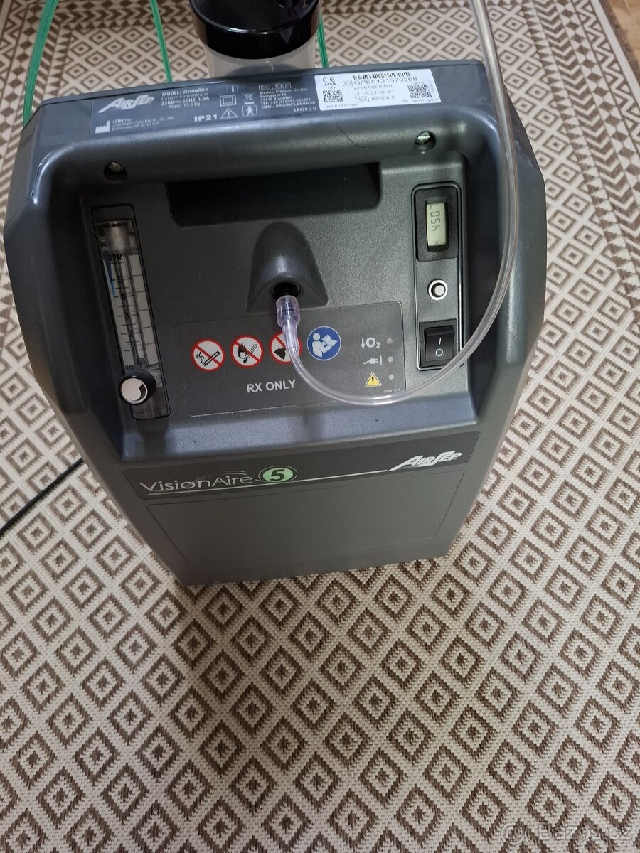 Koncentrátor kyslíku pro domácí použití