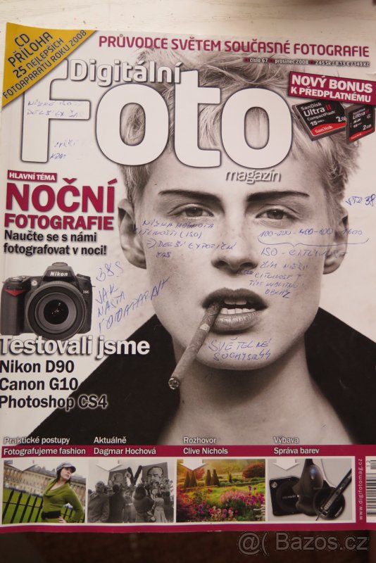 prodám časopisy DIGITALNI FOTO ročník 208/2011