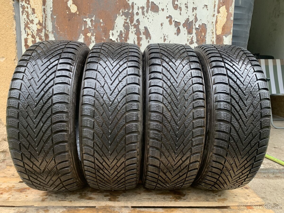 4ks 205/55/16 Pirelli/2017/91H/zimní pneu 7.7m