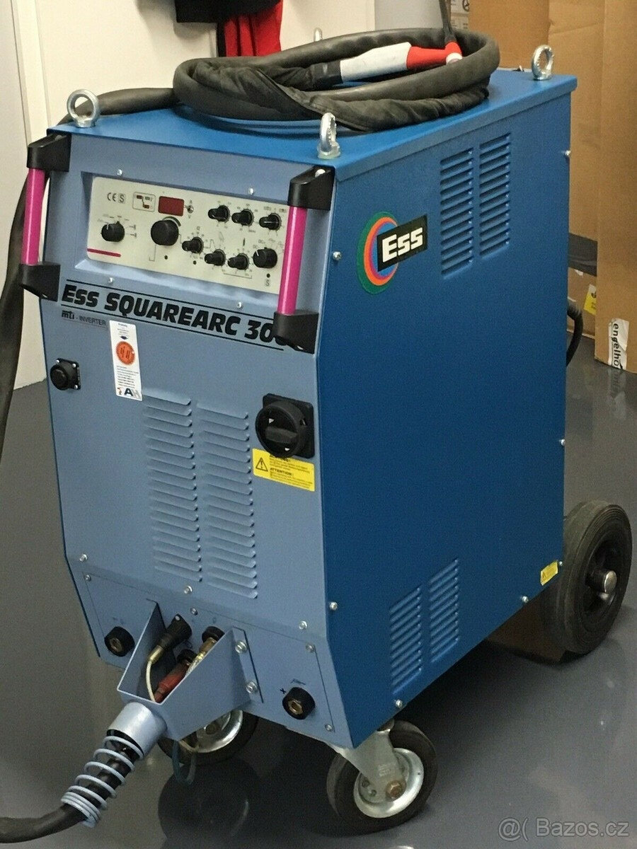 Ess Squarearc 306 TIG svářečka ACDC 300A Rehm Fronius Merkle