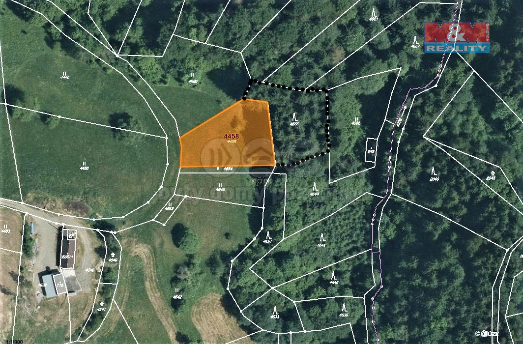 Prodej lesa a louky, 2693 m², Koberovy
