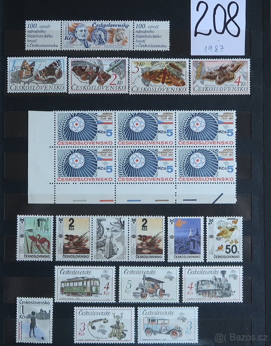Známky Československo II – B
