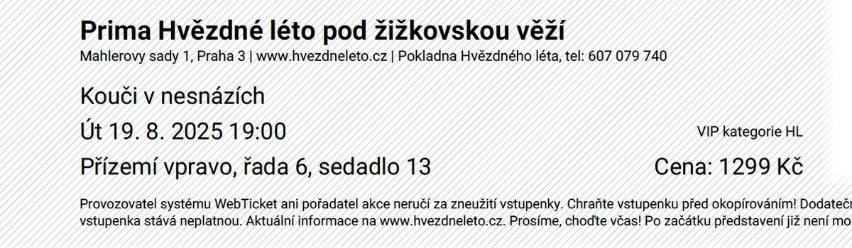 Vyprodané představení Kouči v nesnázích - Divadlo Kalich