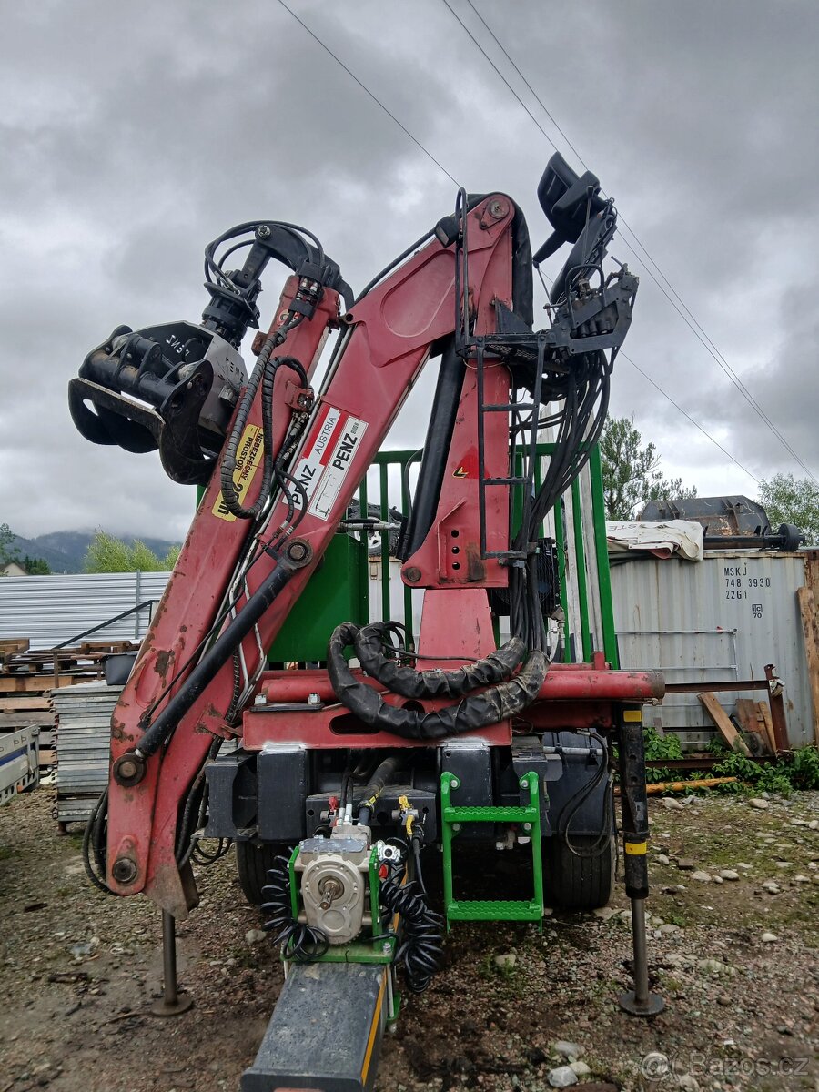 Vyvažečka vyvozka penz hydraulická ruka