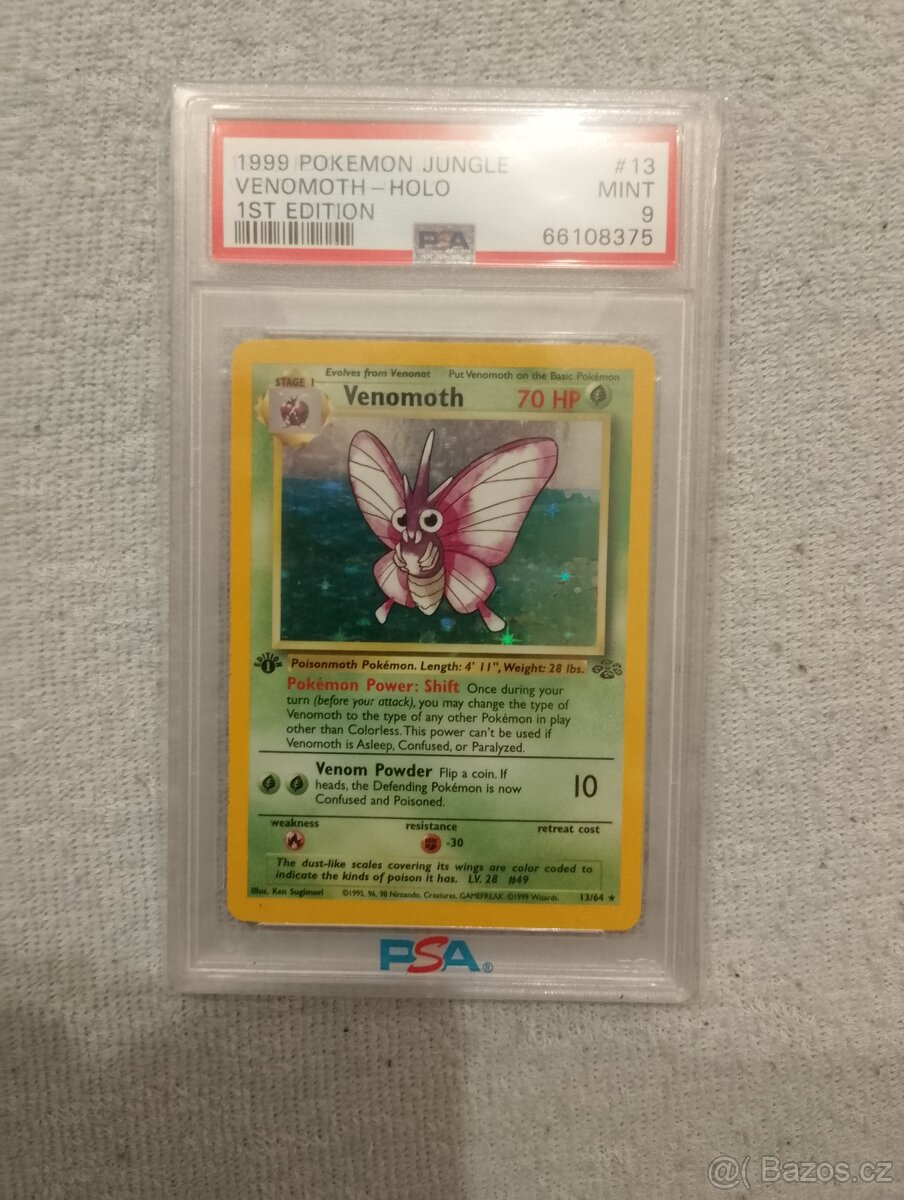 Pokémon karta PSA