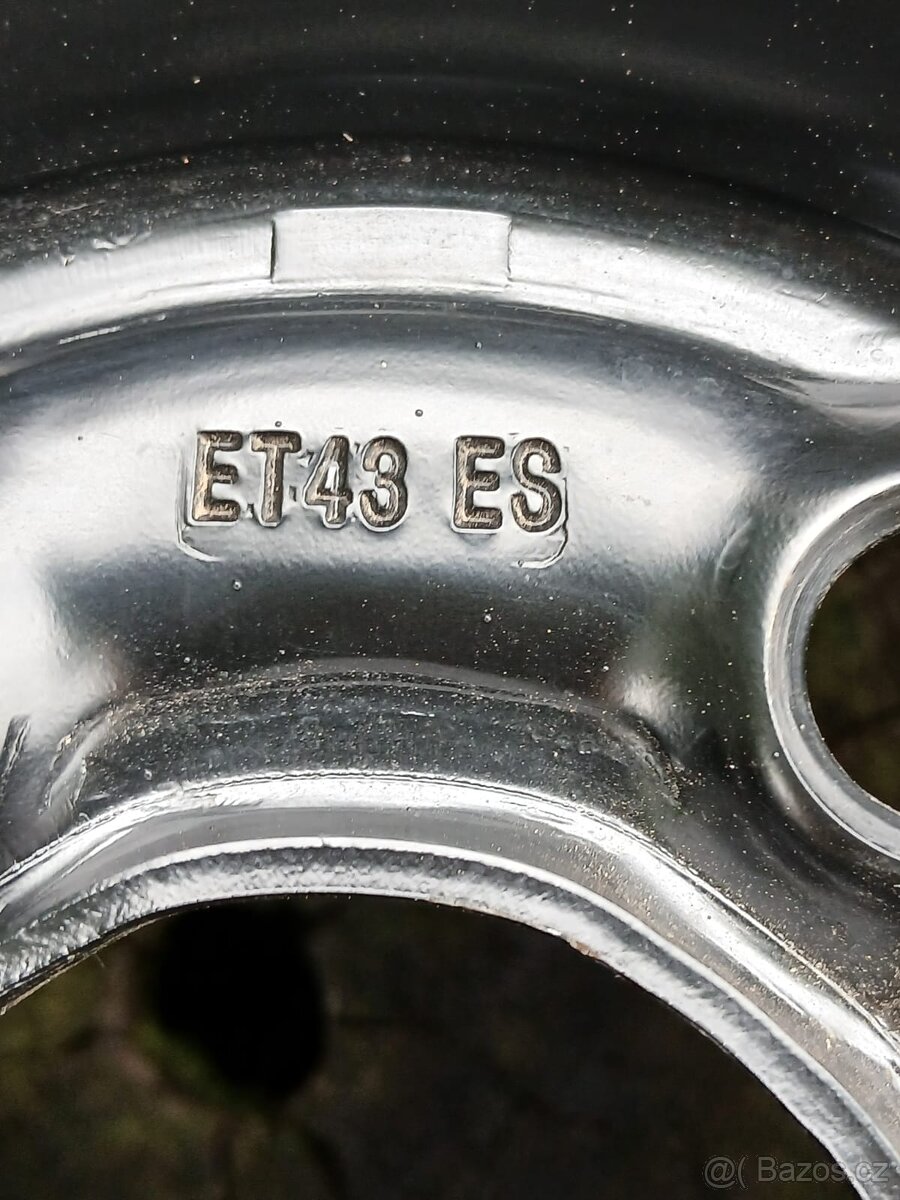 Plechové disky Fabia II, 6Jx15, ET 43