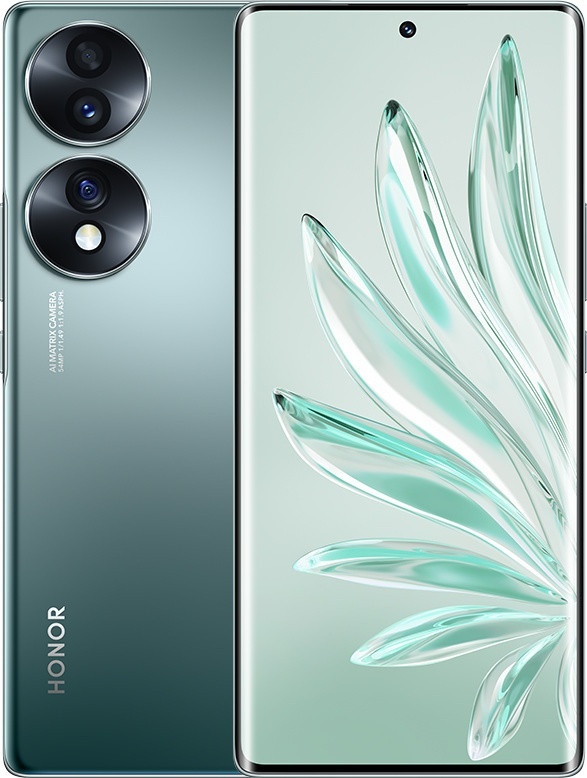 Honor 70 5G-6,7"OLED 120Hz,8x2,5Ghz,8/256GB54+50+2Mpx