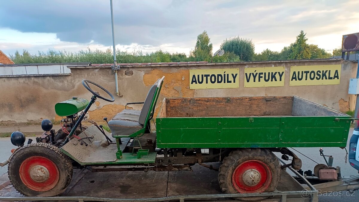 traktor traktůrek malotraktor korba předválečný Opel