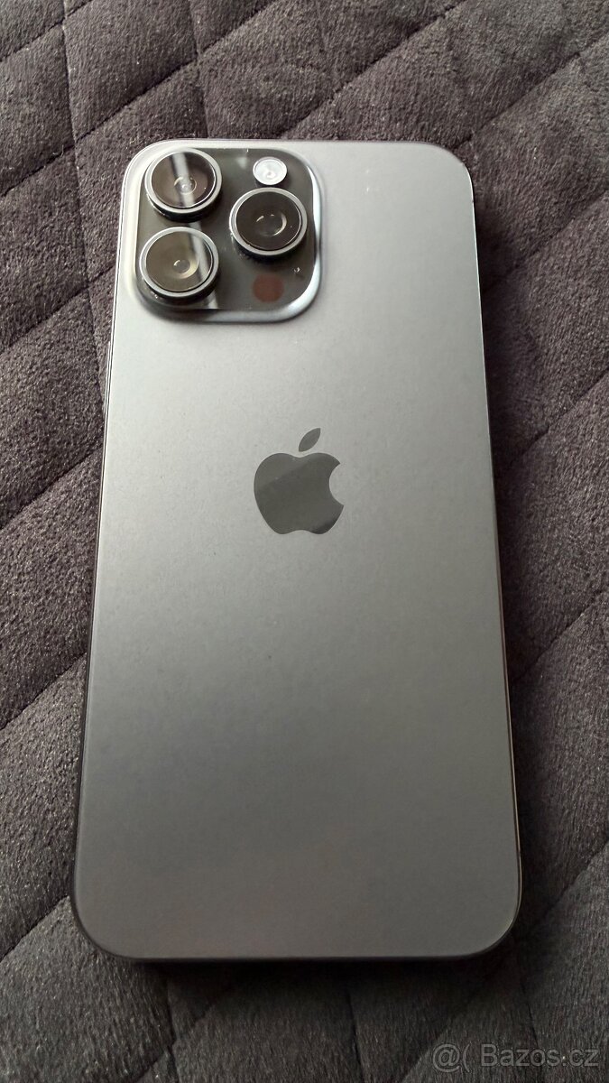 iPhone 15 Pro Max, Black Titanium, 256GB