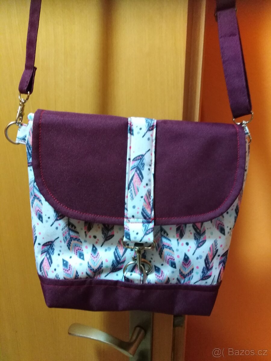 Menší kabelka - kočárkovina